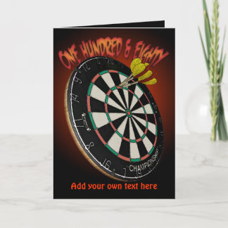 Carte Darts Design Greetings and Notecards