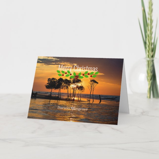 Carte Darwin mangrove - Joyeux Noël (Devant)