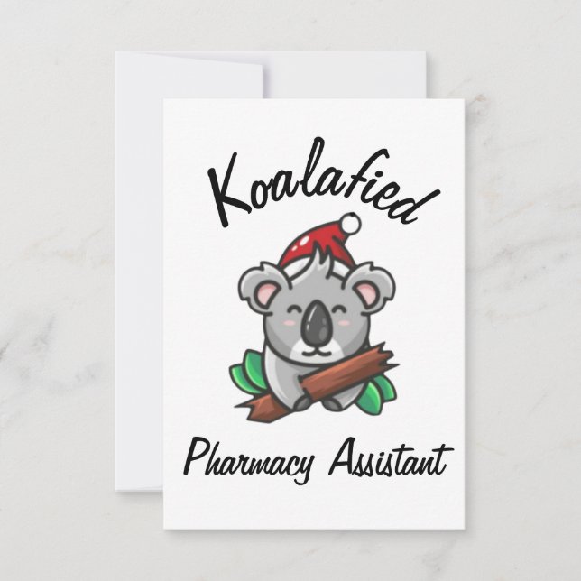 Carte d'assistant de pharmacie Koalafied (Devant)