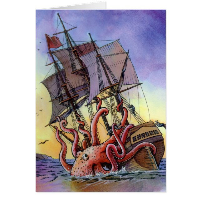 Carte d'attaque de Kraken (Devant)