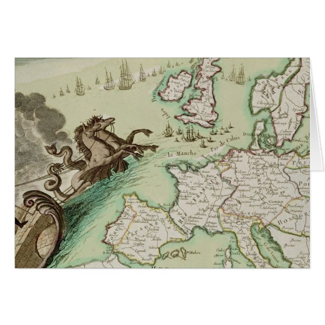 Carte d'attaque navale sur l'Angleterre par (Devant horizontal)