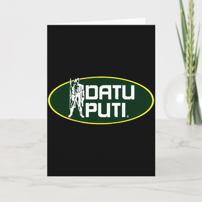 Carte Datu Puti T Shirt  (Devant)