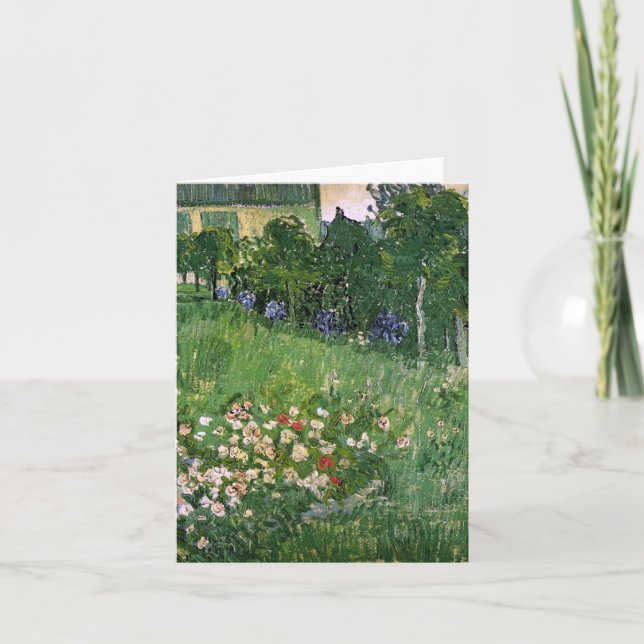 Carte Daubigny's Garden Van Gogh Art (Devant)