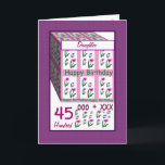 CARTE DAUGHTER<br><div class="desc">This card with its heart flowers and lots of hugs and kisses is a cheerful way to wish a special someone a happy birthday. Tout texte est customizable, so you can change out "Goddaughter" for her name, change the year (and you just need to change it one time, and it...</div>