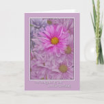 Carte Daughter-in-law's Birthday with Gerbera Daisies<br><div class="desc">While white and yellow daisies are the most common,  the Gerbera Daisy which comes in several colors is beautiful.  They make a very lovely birthday greeting card.</div>