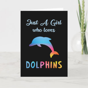 Carte Dauphins de mer dauphins animal océan eau cadeau d