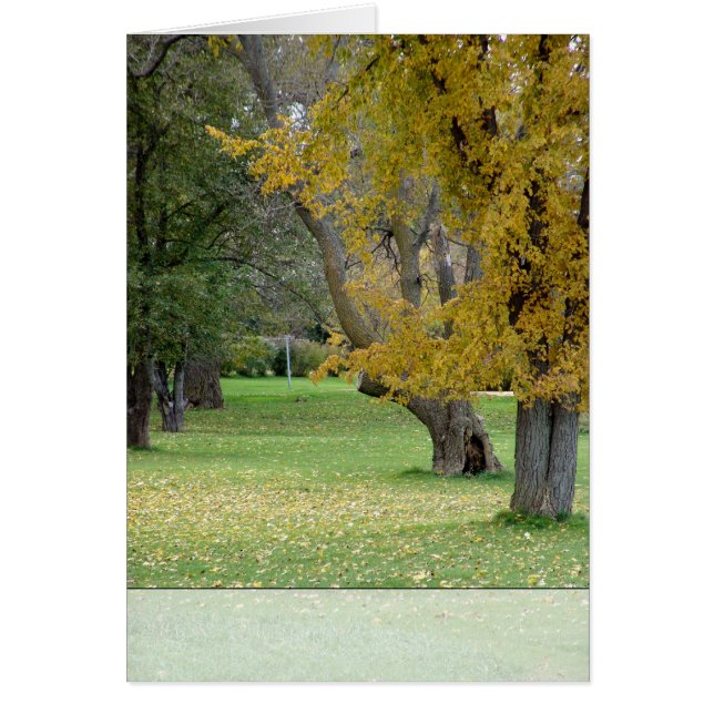 Carte d'automne (Devant)