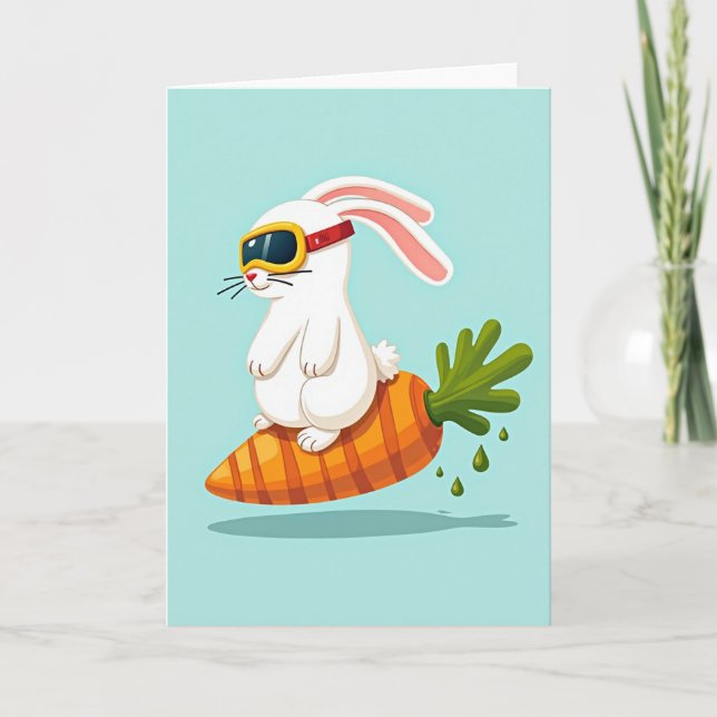 Carte d'aventure du lapin volant (Devant)