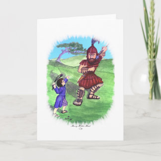 CARTE DAVID ET GOLIATH