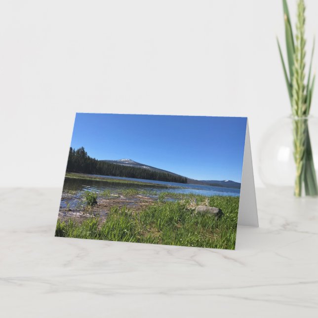 Carte Davis Lake, Oregon (Devant)