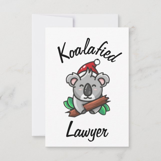 Carte d'avocat Koalafied (Devant)