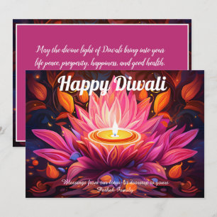 Carte Dawn de Diya Diwali