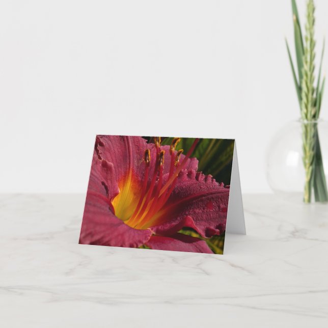 Carte Day Lilly Note (Devant)