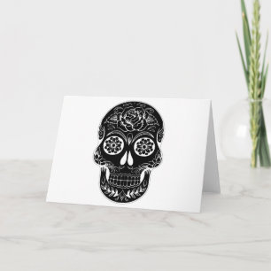 Carte Day of the Dead Skull