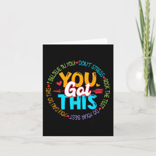 Carte Day Rock The Test Teacher Test Day Vous Avez Obten