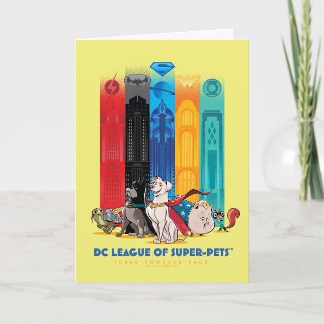Carte DC League of Super-Pets Metropolis Towers (Devant)