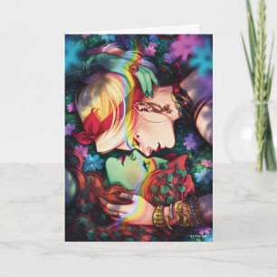 Carte DC Pride Harley Quinn & Poison Ivy Comic Cover