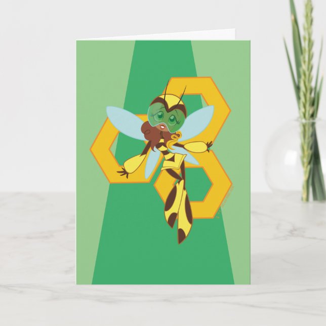 Carte DC Super Hero Girls Bumble Bee (Devant)