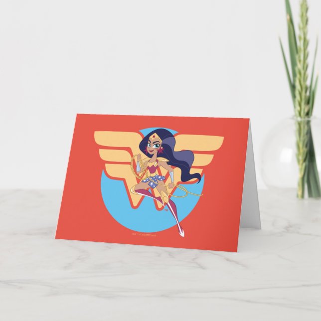 Carte DC Super Hero Girls Wonder Woman (Devant)