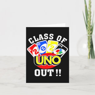 Carte De 2024 Uno Out Senior 2024 Enseignant De Graduati