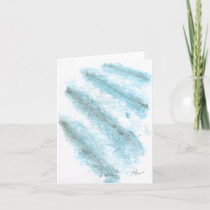 Carte de 4 po x 5,6 po pliée - "Escaleras"
