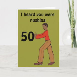Carte de 50e anniversaire
