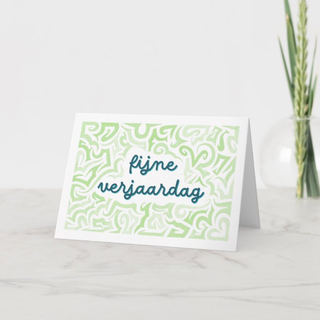 Carte de anniversaire carte de fin d'anniversaire (Devant)