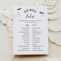 Carte de Baby shower de contes de vieilles femmes