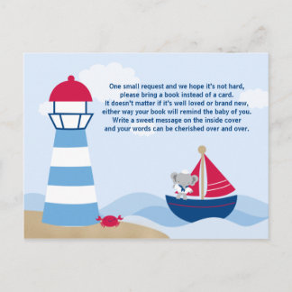 Carte de baby shower pour éléphant garçon mignonne