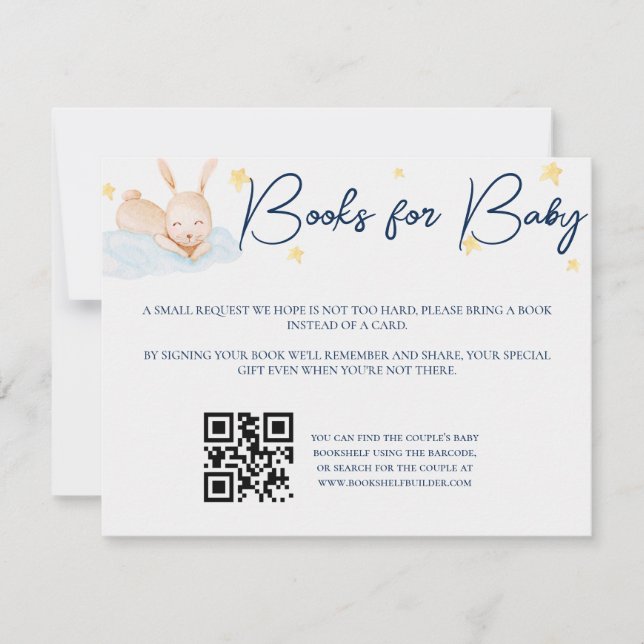 Carte de Baby shower Twinkle Little Star (Devant)