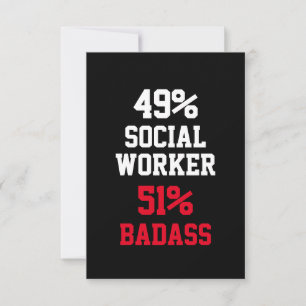 Carte de Badass d'assistant social