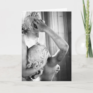 Carte de baiser de Cupid