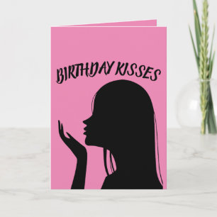 CARTE DE BAISERS D'ANNIVERSAIRE