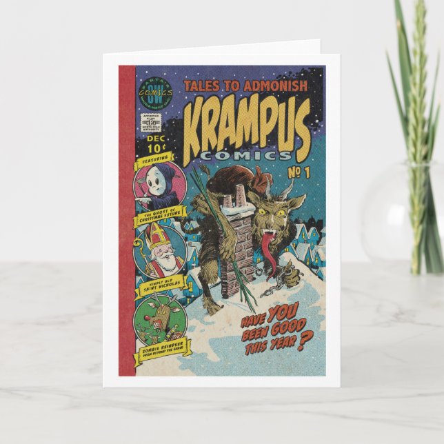 Carte de bandes dessinées de Krampus (Devant)
