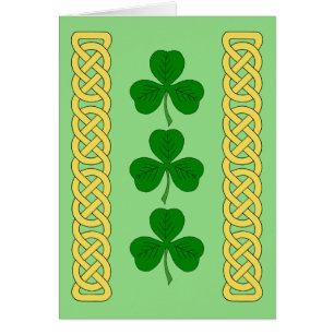 Carte de bandes trio et réseau shamrock