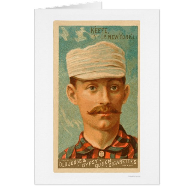 Carte de base-ball de Tim Keefe 1888 (Devant)