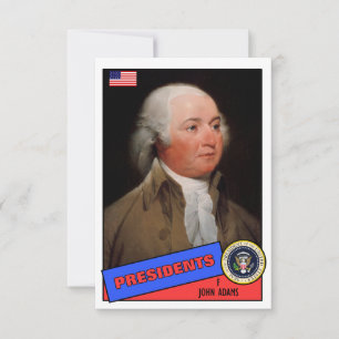 Carte de base-ball John Adams