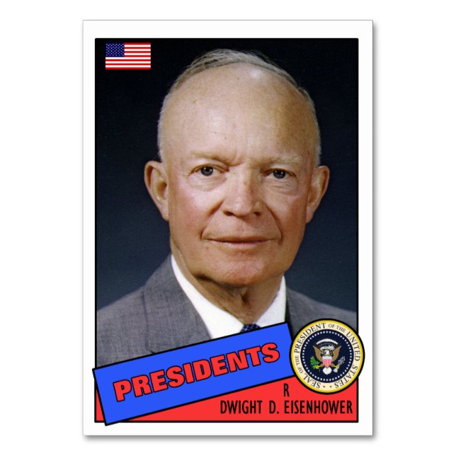 Carte de baseball de Dwight D. Eisenhower (Par défaut)