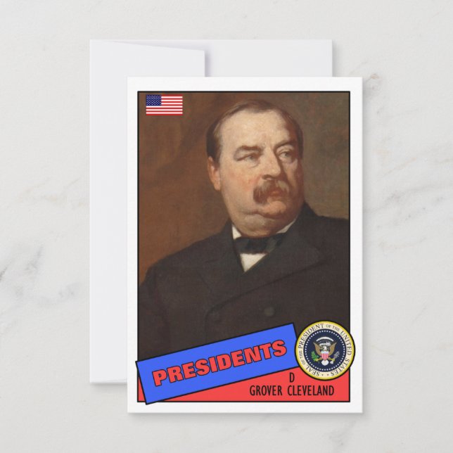 Carte de baseball de Grover Cleveland (Devant)