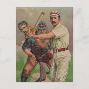 Carte de baseball Old Time vers 1895