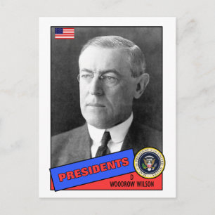 Carte de baseball Woodrow Wilson