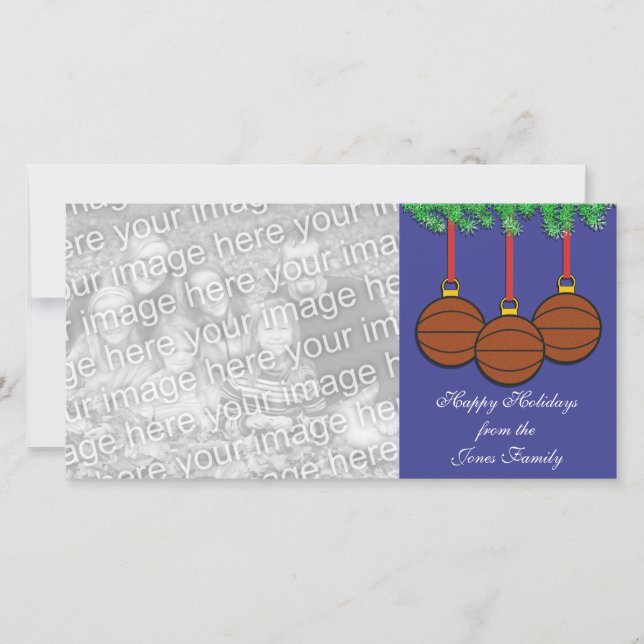 Carte de basket-ball (Devant)