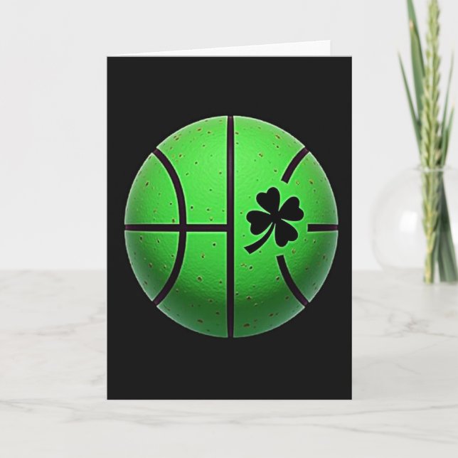 Carte de basketball Lucky Green (Devant)