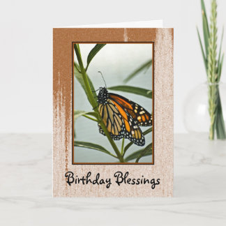 Carte de Bénédiction d'anniversaire