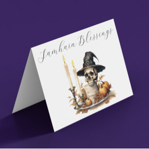 Carte de Bénédiction Samhain
