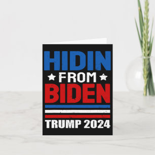 Carte De Biden Kids Men Funny Anti Joe Biden Trump 202