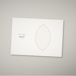 Carte de bien-être de géométrie sacrée · vous êtes