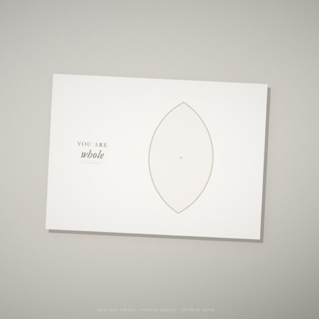 Carte de bien-être de géométrie sacrée · vous êtes (Créateur téléchargé)