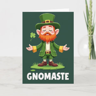 Carte de bienvenue Gnomaste