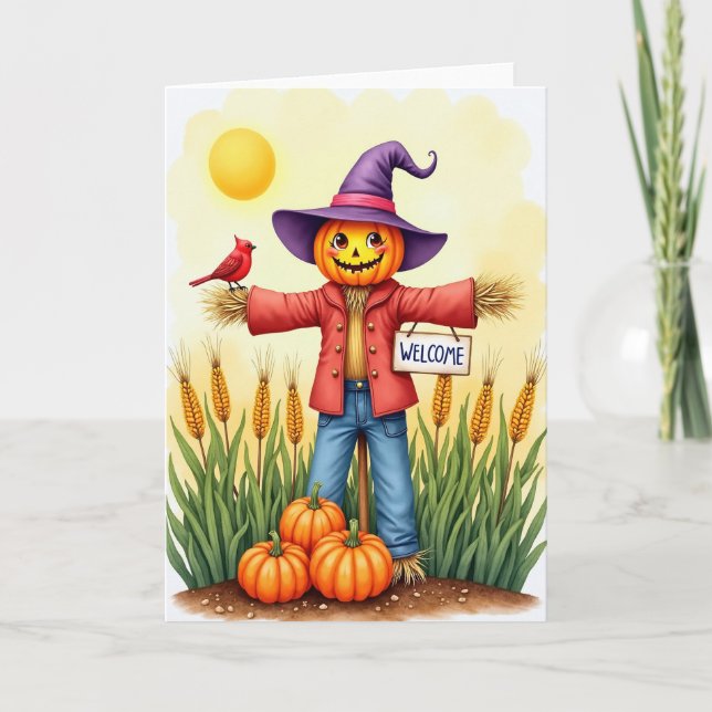 Carte de bienvenue Pumpkin Pal (Devant)